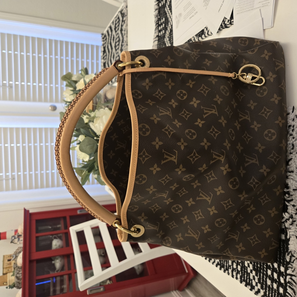 Louis Vuitton Brown Monogram Handbag